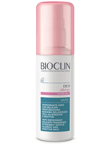 Bioclin deo allergy vapo deodorante pelle allergiche 100 ml Bioclin deo allergy vapo deodorante pelle allergiche 100 ml