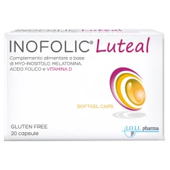 Inofolic Luteal - Integratore per Donne in Età Fertile - 20 Capsule Molli