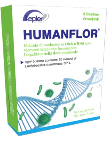 Humanflor 8 bustine 12 g