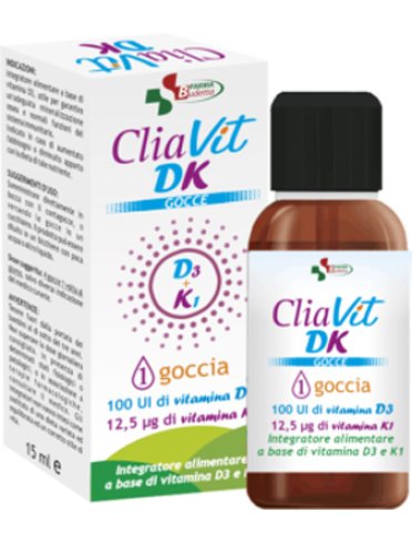 Cliavit dk gocce integratore vitamina d e k 15 ml