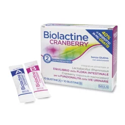 BIOLACTINE CRANBERRY 10 + 10 BUSTINE