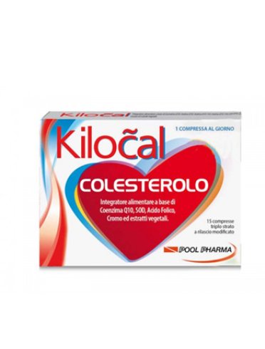 Kilocal colesterolo - integratore per il controllo del colesterolo e trigliceridi - 15 compresse