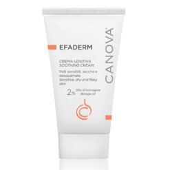 Canova Efaderm - Crema Viso Lenitiva per Pelle Sensibile e Secca - 50 ml