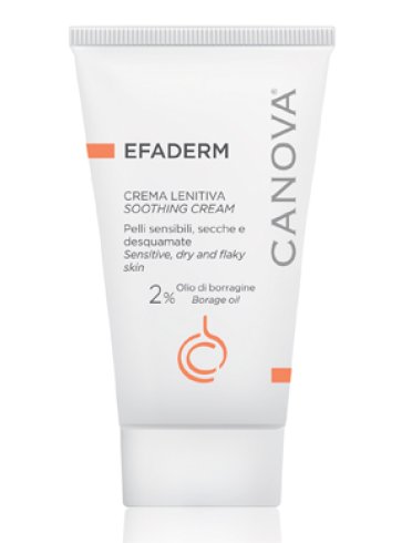Canova efaderm - crema viso lenitiva per pelle sensibile e secca - 50 ml