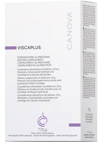 Canova viscaplus - integratore anticaduta capelli - 60 softgel