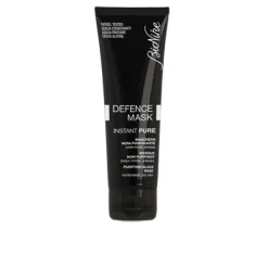 BioNike Defence Mask Instant Pure - Maschera Viso Nera Purificante - 75 ml