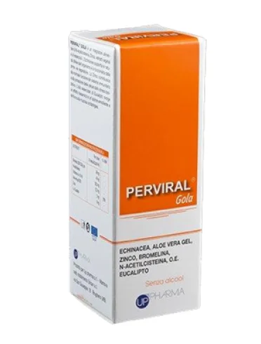 Perviral gola spray integratore per vie respiratorie 30 ml Perviral gola spray integratore per vie respiratorie 30 ml