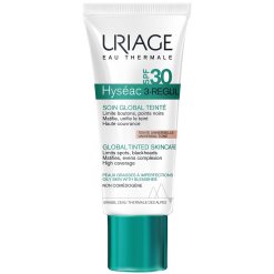 Uriage Hyseac 3-Regul - Crema Viso Colorata Anti-Imperfezioni con Protezione Solare SPF 30 - 40 ml 