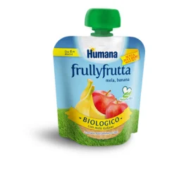 Humana FrullyFrutta - Frutta Frullata Gusto Mela e Banana - 5 ml