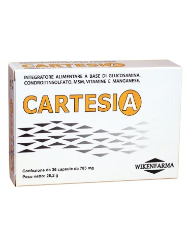 Cartesia integratore per cartilagini 36 capsule Cartesia integratore per cartilagini 36 capsule