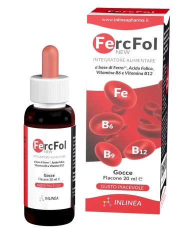 Fercfol gocce integratore di ferro e acido folico 20 ml