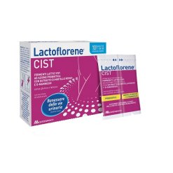 Lactoflorene Cist - Integratore per la Funzionalità delle Vie Urinarie con Fermenti Lattici - 10 Bustine