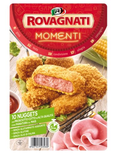 Nuggets prosciutto cotto 180 g brand momenti