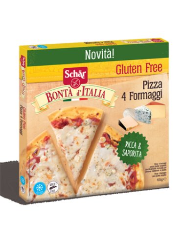 Schar surg pizza 4 formaggi 415 g 1 pezzo