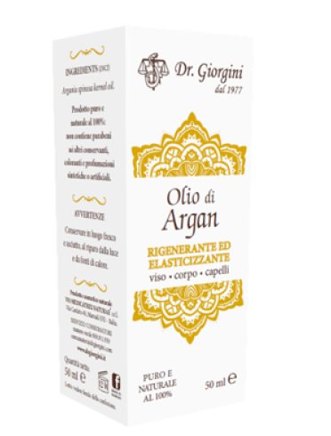 Olio di argan - olio emolliente per corpo e capelli - 50 ml