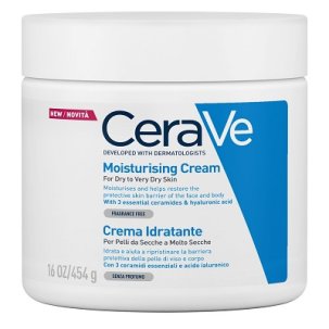 CeraVe - Crema Idratante Viso e Corpo per Pelle Secca e Molto Secca - 454 g