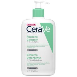 CeraVe Schiuma Detergente Viso per Pelli da Normali a Grasse 473 ml