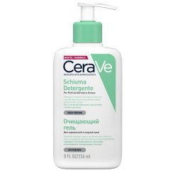 CeraVe Schiuma Detergente per Pelli da Normali a Grasse 236 ml