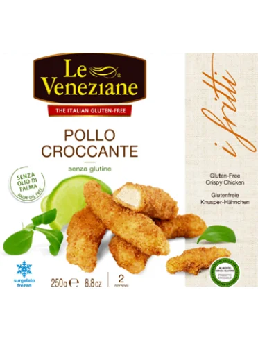 Le veneziane petti di pollo impanati 250 g Le veneziane petti di pollo impanati 250 g