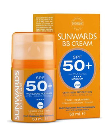 Sunwards bb face cream spf 50+ 50 ml