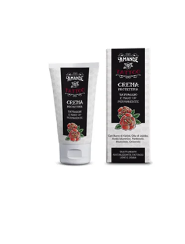 L'amande marseille crema protettiva tatuaggio e makeup permanente 75 ml L'amande marseille crema protettiva tatuaggio e makeup permanente 75 ml