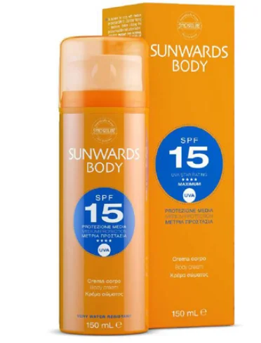 Sunwards body cream spf 15 150 ml Sunwards body cream spf 15 150 ml