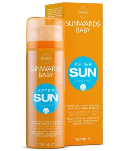 Sunwards baby after sun face e body cream 150 ml Sunwards baby after sun face e body cream 150 ml