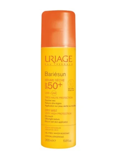 Uriage bariesun - spray solare asciutto corpo con protezione molto alta spf 50+ - 200 ml Uriage bariesun - spray solare asciutto corpo con protezione molto alta spf 50+ - 200 ml