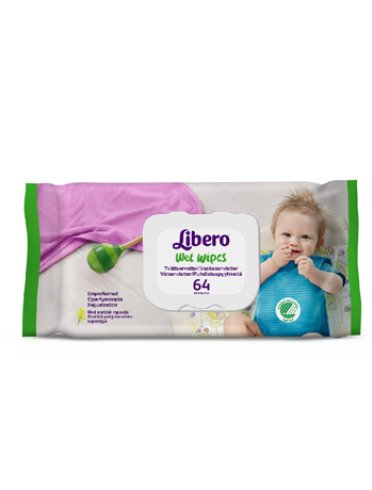 Libero wet wipes 64pz 4360