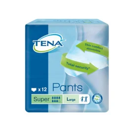 PANNOLONE PULL UP TENA PANTS SUPER TAGLIA LARGE 12 PEZZI