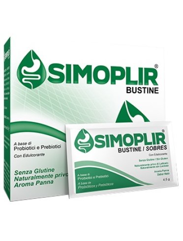 Simoplir - integratore di probiotici e prebiotici - 12 bustine