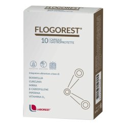 Flogorest - Integratore Antinfiammatorio - 10 Capsule