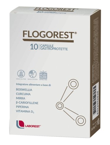 Flogorest - integratore antinfiammatorio - 10 capsule