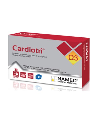 Cardiotri - integratore di acidi grassi omega3 - 30 capsule