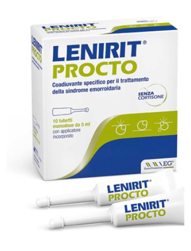 Lenirit procto crema monodose 10 x 5 ml