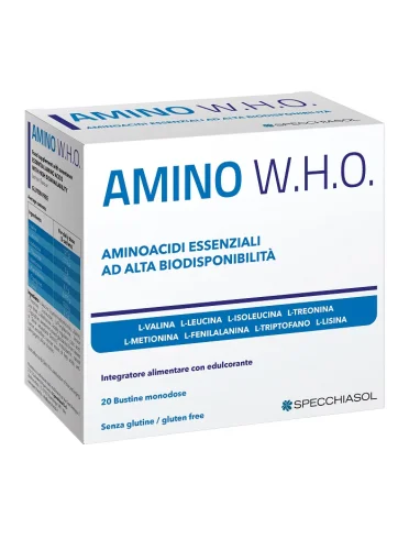 Amino who - integratore per il controllo del peso - 20 bustine Amino who - integratore per il controllo del peso - 20 bustine