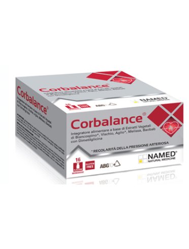 Named corbalance - integratore per la funzionalità cardiovascolare - 16 flaconcini x 15 ml