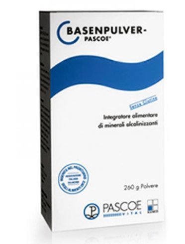 Basenpulver pascoe - integratore di calcio e magnesio in polvere - 260 g