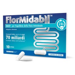 Flormidabil Daily - Integratore di Probiotici - 10 Capsule
