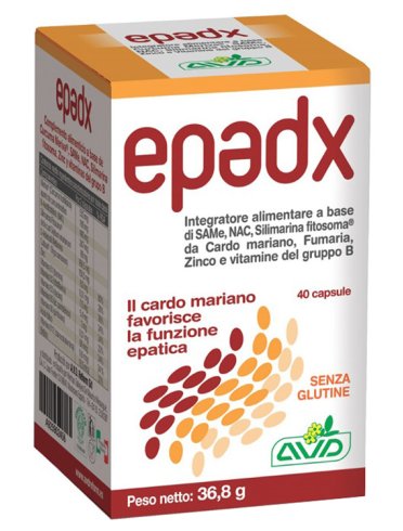 Epadx - integratore per la funzionalità epatica - 40 capsule