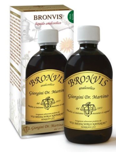 Bronvis liquido analcolico - integratore per il benessere di naso e gola - 500 ml