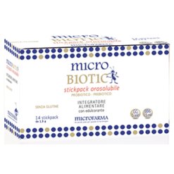 Microbiotic Integratore Probiotico Simbiotico 14 Buste