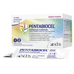 Pentabiocel - Integratore di Fermenti Lattici - 14 Stick Gusto Panna