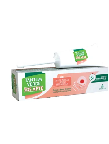 Tantum verde sos afte gel - trattemento di afte e stomatite - 8 ml Tantum verde sos afte gel - trattemento di afte e stomatite - 8 ml