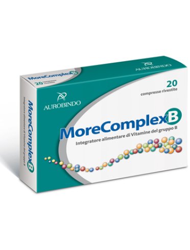 Morecomplex b integratore vitamina b 20 compresse