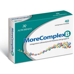 MoreComplex B Integratore Vitamina B 40 Compresse