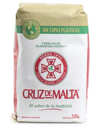 Yerba mate cruz malta 500g Yerba mate cruz malta 500g