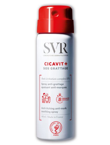 Svr cicavit+ sos grattage - spray corpo lenitivo anti-prurito - 40 ml