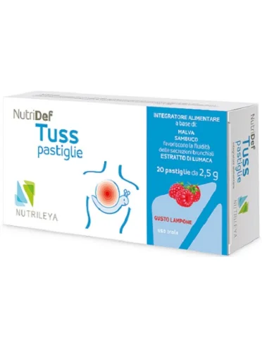 Nutridef tuss 20 pastiglie lampone Nutridef tuss 20 pastiglie lampone