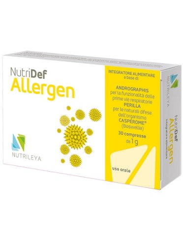 Nutridef allergen 30 compresse